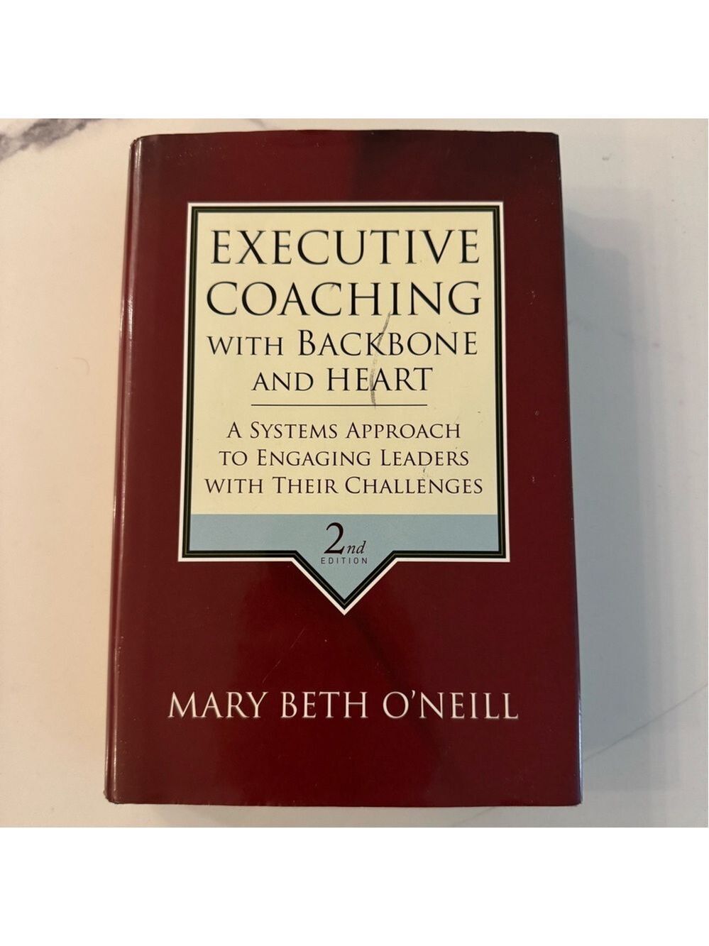 💥4 for $25💥 Executive Coaching with Backbone and Heart Book